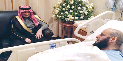  الأمير الوليد بن طلال خلال الزيارة