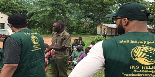 مركز الملك سلمان للإغاثة يقدم مساعدات غذائية للمتضررين في زامبيا 