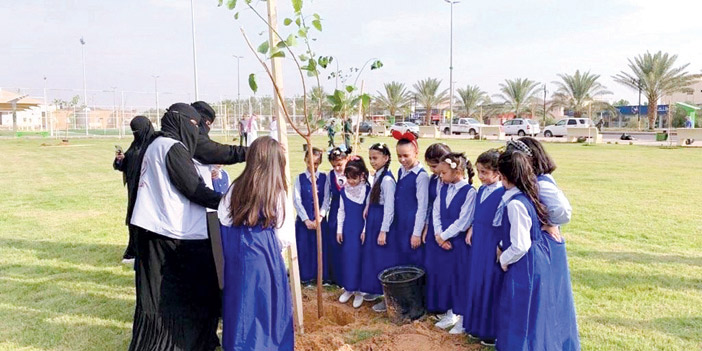 75 ألف شجرة في مبادرة «الجوف - واحة - خضراء» 