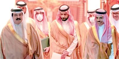 الملك حمد بن عيسى يشيد بالعلاقات المتميزة السعودية - البحرينية 