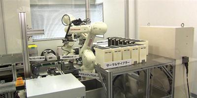 روبوت ياباني يجري اختبارات كورونا 