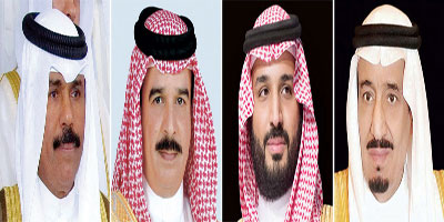 خادم الحرمين وولي العهد يعزيان ملك البحرين وأمير الكويت 