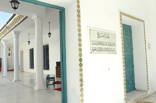  لقطة لجامع الملك عبدالعزيز في تونس