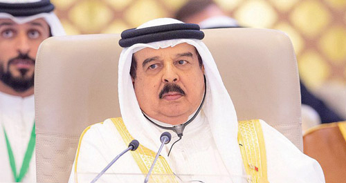 ملك البحرين: اجتماع القمة انعقد لتجديد العزم على مواصلة مسيرة العمل العربي المشترك 