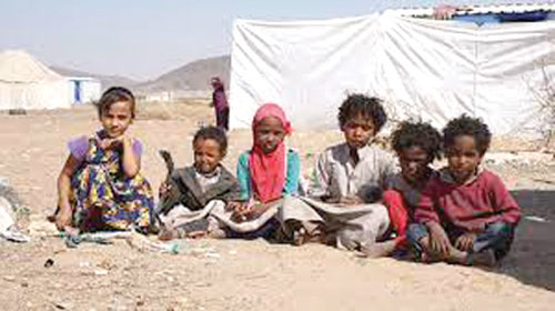 اليونيسف تحذر من خطر تعرض 6 ملايين طفل باليمن للمجاعة
