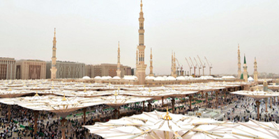المسجد النبوي يستقبل 5 ملايين مصلٍّ خلال الأسبوع الماضي 