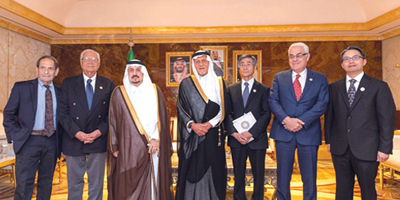 أمير منطقة الرياض يحضر حفل تسليم جائزة الملك فيصل العالمية 