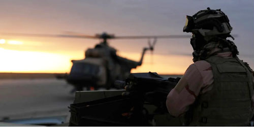 انسحاب التحالف الدولي من قاعدة «عين الأسد» وتسليمها للعراق 