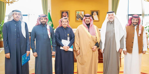 نائب أمير منطقة تبوك يستقبل رئيس وأعضاء مجلس إدارة جمعية طفلي الطبية 