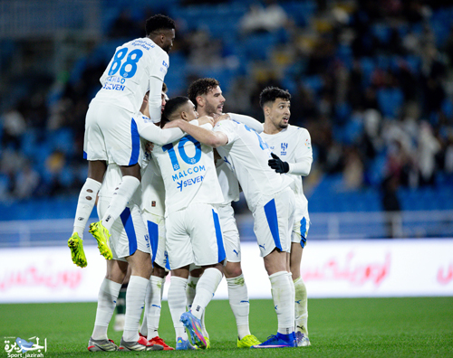  الهلال يفوز على الخلود بثلاثة أهداف