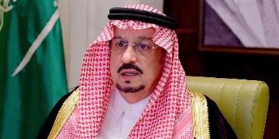 أمير منطقة الرياض يعزي في وفاة سعد الوعلان 