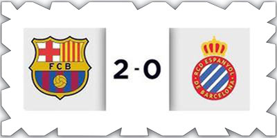 الدوري الإسباني.. برشلونة يفوز على إسبانيول 