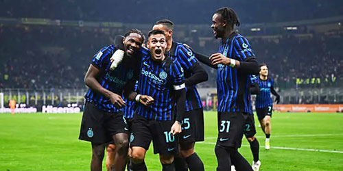 إنتر ميلان يستعيد صدارة الدوري الإيطالي 