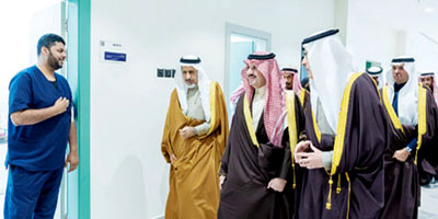 أمير المنطقة الشرقية يدشّن مركز الجبر لعلاج الإدمان بالأحساء 