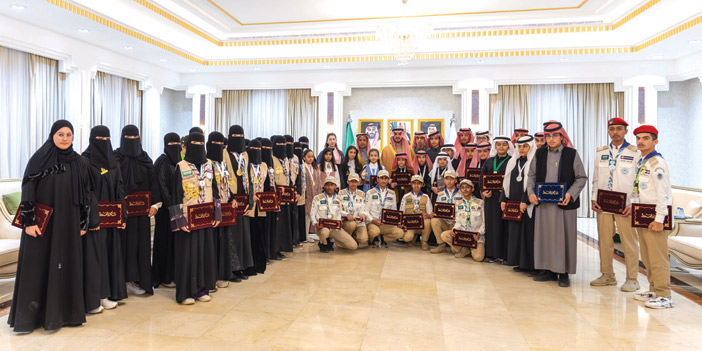  سموه خلال التكريم