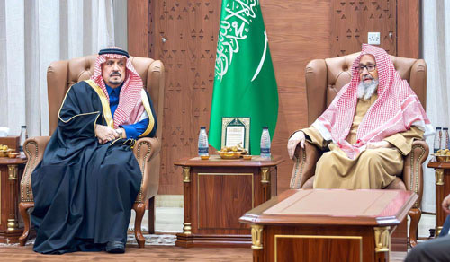 جانب من الزيارة