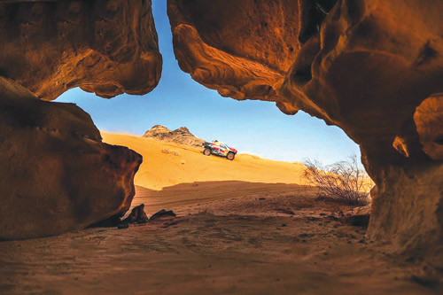 تضاريس العُلا محطة استثنائية في مسار داكار السعودية 2026 