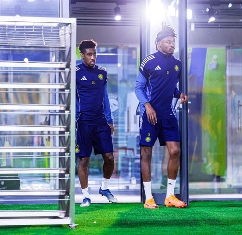  محمد سيماكان في تدريب النصر