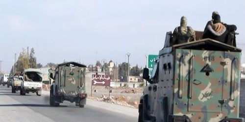 الجيش السوري يرسل تعزيزات إلى الشرق من مدينة حلب 
