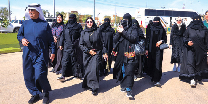 استقبال الأستاذ محمد الحسيني لرئيس مجلس الجمعية السعودية د. هناء الشبلي