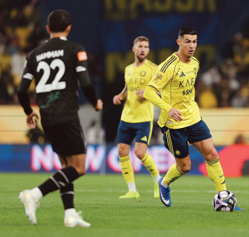  النصر تجاوز الشباب 3-2