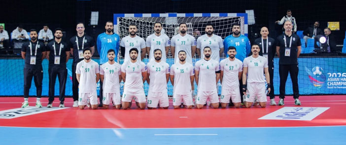 أخضر اليد يواجه أستراليا اليوم في ختام الدور التمهيدي من البطولة الآسيوية 