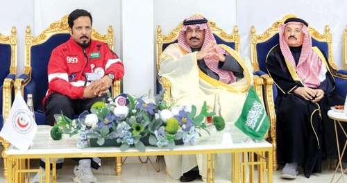 محافظ المجمعة يتابع فقرات الحفل