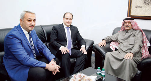 سفير أذربيجان يزور «الجزيرة» 