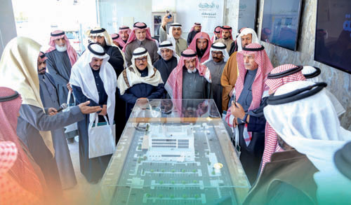  من الجولة على مرافق الجمعية