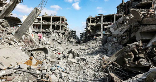 استشهاد فلسطيني في قصف الاحتلال الإسرائيلي شمال قطاع غزة 