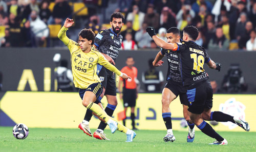  النصر انتصر على التعاون بهدف عكسي وقلص الفارق مع المتصدر