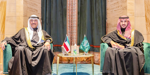 خلال لقاء في الرياض تناول مستجدات الأحداث في المنطقة 