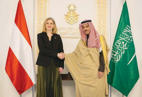 وزير الخارجية يبحث مع نظيرته النمساوية الأوضاع الراهنة بالمنطقة 