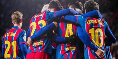 برشلونة يتأهل إلى نصف نهائي كأس ملك إسبانيا 