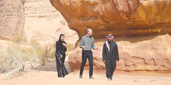  جانب من الزيارة