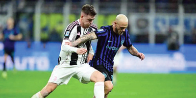 إنتر ميلان يحسم كلاسيكو إيطاليا 