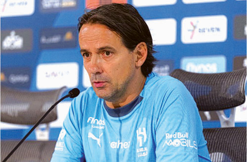 إنزاغي: حققنا المهم بالصدارة الآسيوية 