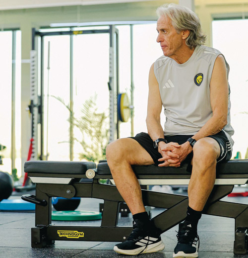 جيسوس ولقطة تدريبية