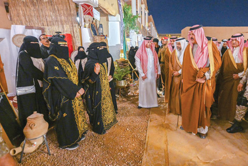 أمير حائل يرعى احتفاء تعليم المنطقة بذكرى يوم التأسيس 