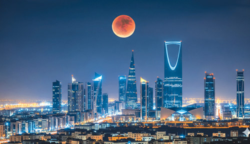 تسمية «القمر الدموي» عند الربط بين سلسلة الخسوفات القمرية المتتالية 