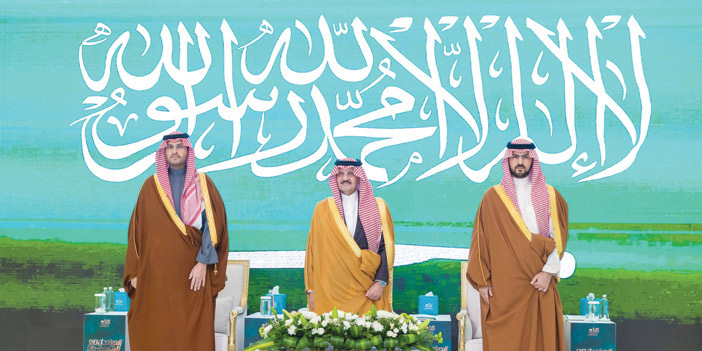  سموه خلال الحفل