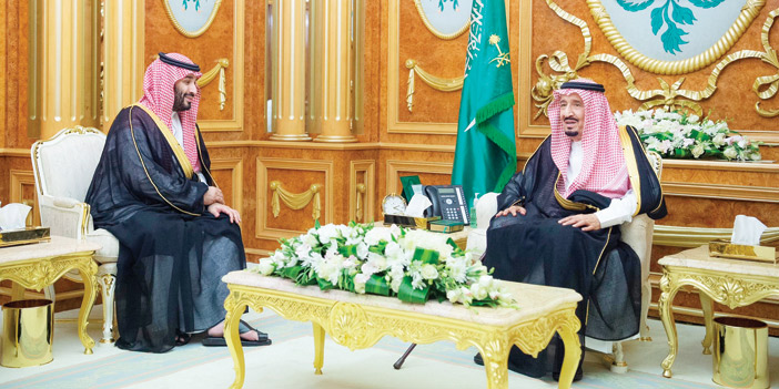 بناء على ما عرضه ولي العهد 