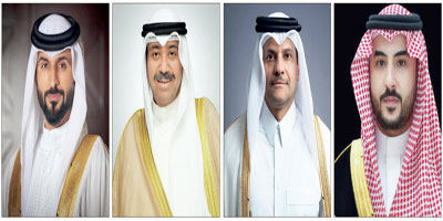 وزير الدفاع بحث مع نظرائه القطري والكويتي والبحريني الاعتداءات الإيرانية 