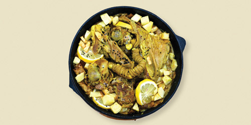 «الرقش» أكلة شعبية متوارثة بنجران 