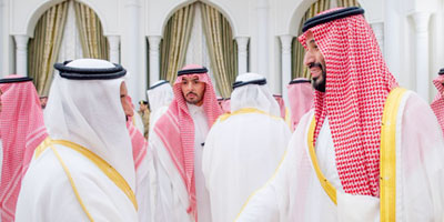 ‏من سمو ولي العهد ‏الأمير محمد بن سلمان 