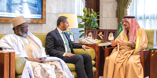 نيابة عن خادم الحرمين وولي العهد 