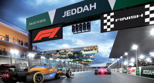 حلبة كورنيش جدة.. بوابة المملكة نحو رياضة المحركات العالمية 