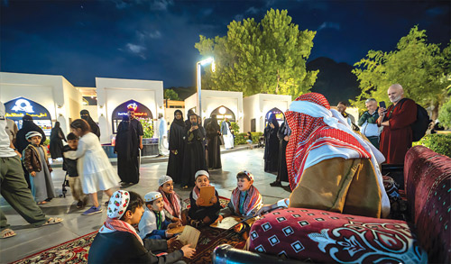 «الحكواتي» يحيي ذاكرة السرد الشعبي في ليالي حراء 