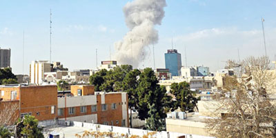 غارات إسرائيلية واسعة... تقصف مناطق إيرانية 