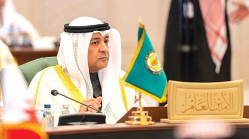 البديوي يدين ويستنكر بأشد العبارات العدوان الإيراني الغادر الذي استهدف مباني في مملكة البحرين 